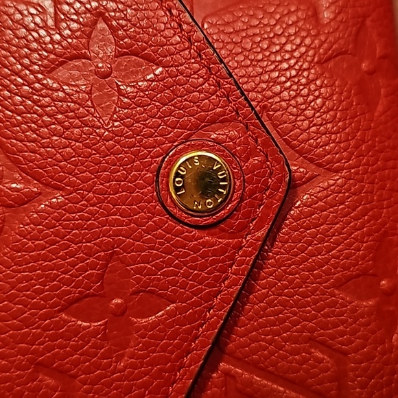 Authentic Louis Vuitton Victorine Empreinte Trifold Leather Wallet - Picture 5 of 16